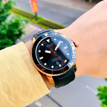 Load image into Gallery viewer, Tissot Seastar 1000 Powermatic 80 Black Dial Black Rubber Strap Watch for Men - T120.407.37.051.01