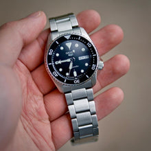 Load image into Gallery viewer, Seiko 5 Sports SKX Automatic Black Dial Silver Steel Strap Watch For Men - SRPK29K1