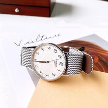 Load image into Gallery viewer, Tissot T Classic Everytime Medium White Dial Two Tone NATO Strap Watch for Women - T109.410.18.032.00