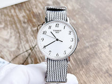 Load image into Gallery viewer, Tissot T Classic Everytime Medium White Dial Two Tone NATO Strap Watch for Women - T109.410.18.032.00