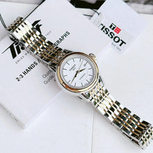 Load image into Gallery viewer, Tissot Carson Automatic Silver Dial Two Tone Steel Strap Watch For Women - T085.207.22.011.00