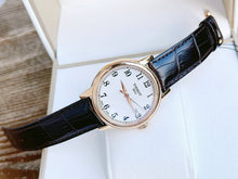 Load image into Gallery viewer, Tissot T Classic Carson Quartz White Dial Brown Leather Strap Watch for Men - T085.410.36.012.00