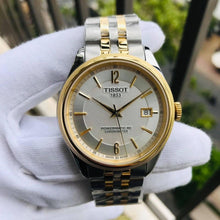 Load image into Gallery viewer, Tissot Ballade Powermatic 80 Chronometer Silver Dial Two Tone Steel Strap Watch For Men - T108.408.22.037.00