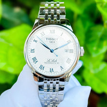 Load image into Gallery viewer, Tissot Le Locle Powermatic 80 Silver Dial Silver Steel Strap Watch for Men - T006.407.11.033.03