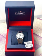 Load image into Gallery viewer, Tissot PRX Powermatic 80 White Dial Silver Steel Strap Watch for Men - T137.207.11.111.00