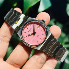 Load image into Gallery viewer, Tissot PRX Quartz Pink Dial Silver Steel Strap Watch for Women - T137.210.11.331.00