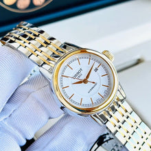Load image into Gallery viewer, Tissot Carson Automatic Silver Dial Two Tone Steel Strap Watch For Women - T085.207.22.011.00