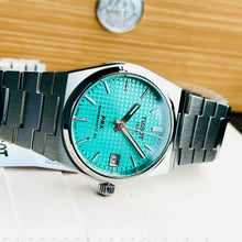 Load image into Gallery viewer, Tissot PRX Powermatic 80 Light Green Dial Silver Steel Strap Watch for Men - T137.207.11.091.01