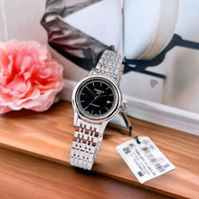 Load image into Gallery viewer, Tissot Carson Automatic Black Dial Silver Steel Strap Watch For Women - T085.207.11.051.00