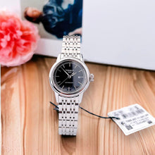 Load image into Gallery viewer, Tissot Carson Automatic Black Dial Silver Steel Strap Watch For Women - T085.207.11.051.00