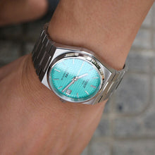 Load image into Gallery viewer, Tissot PRX Powermatic 80 Light Green Dial Silver Steel Strap Watch for Men - T137.207.11.091.01