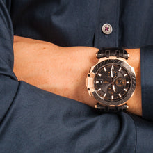 Load image into Gallery viewer, Tissot T Race Chronograph Black Dial Black Silicone Strap Watch For Men - T115.417.37.051.00