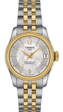 Load image into Gallery viewer, Tissot Ballade Powermatic 80 Mother of Pearl Silver Dial Two Tone Steel Strap Watch For Women - T108.208.22.117.00