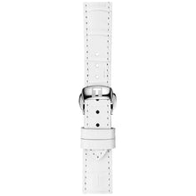 Load image into Gallery viewer, Tissot T-Classic Powermatic 80 Mother of Pearl Silver Dial White Leather Strap Watch For Women - T108.208.26.117.00