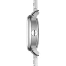 Load image into Gallery viewer, Tissot Le Locle Automatic Diamonds Mother of Pearl Black Dial Silver Steel Strap Watch For Women - T006.207.11.126.00