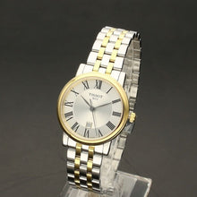 Load image into Gallery viewer, Tissot T Classic Carson Lady Premium Silver Dial Two Tone Steel Strap Watch For Women - T122.210.22.033.00