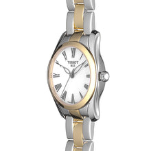 Load image into Gallery viewer, Tissot T Wave Quartz Mother of Pearl Dial Two Tone Steel Strap Watch for Women - T112.210.22.113.00