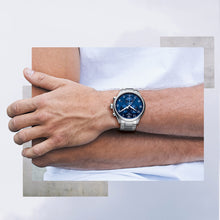 Load image into Gallery viewer, Tissot T Sport Chrono XL Classic Blue Dial Silver Steel Strap Watch For Men - T116.617.11.047.01