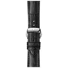 Load image into Gallery viewer, Tissot T Classic Chemin Des Tourelles Chronograph Black Dial Black Leather Strap Watch For Men - T099.427.16.058.00