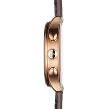 Load image into Gallery viewer, Tissot T Sport Chrono XL Classic Brown Dial Brown Leather Strap Watch For Men - T116.617.36.057.01