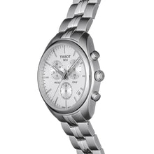 Load image into Gallery viewer, Tissot T Classic PR 100 Chronograph Silver Dial Silver Steel Strap Watch For Men - T101.417.11.031.00