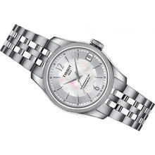 Load image into Gallery viewer, Tissot Ballade Powermatic 80 Automatic Mother of Pearl Dial Silver Steel Strap Watch For Women - T108.208.11.117.00
