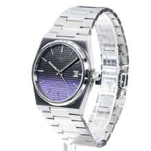 Load image into Gallery viewer, Tissot Powermatic 80 Automatic Gradient Blue Dial Silver Steel Strap Watch for Men - T137.407.11.051.01