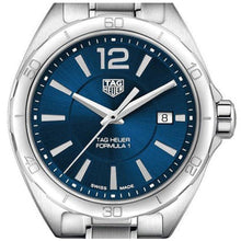Load image into Gallery viewer, Tag Heuer Formula 1 Quartz Blue Dial Silver Steel Strap Watch for Women - WBJ1412.BA0664