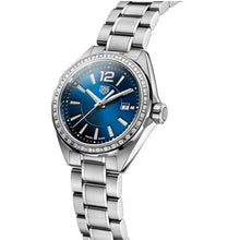Load image into Gallery viewer, Tag Heuer Formula 1 Diamonds Blue Dial Silver Steel Strap Watch for Women - WBJ1416.BA0664