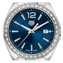 Load image into Gallery viewer, Tag Heuer Formula 1 Diamonds Blue Dial Silver Steel Strap Watch for Women - WBJ1416.BA0664